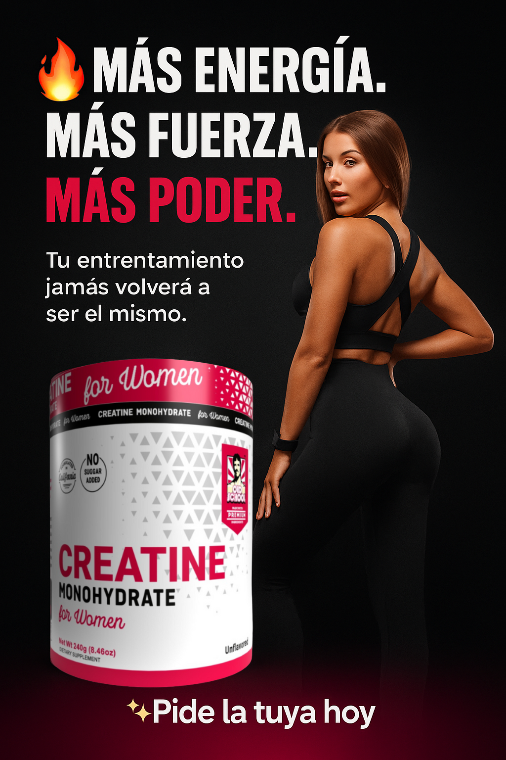 CREATINA FOR WOMEN OLD SCHOOL