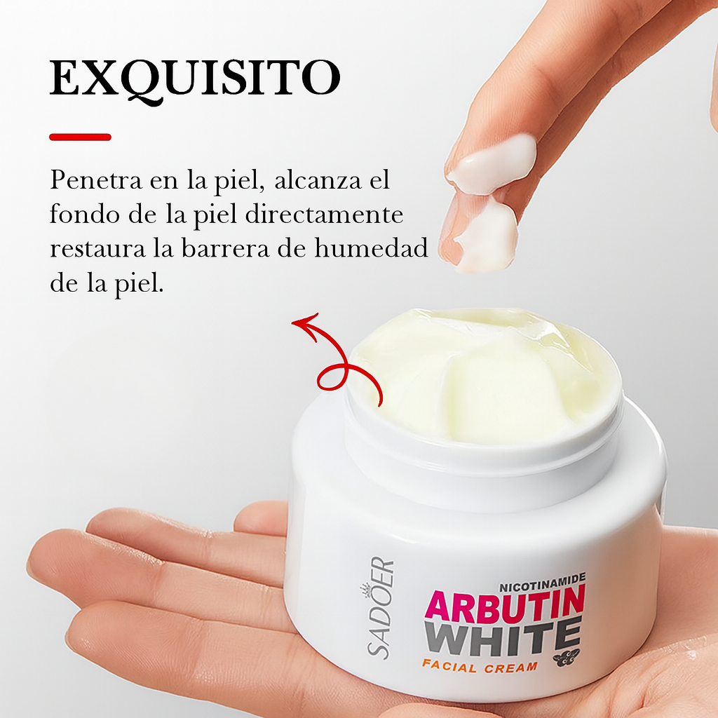 Crema Facial Arbutin White – Sadoer
