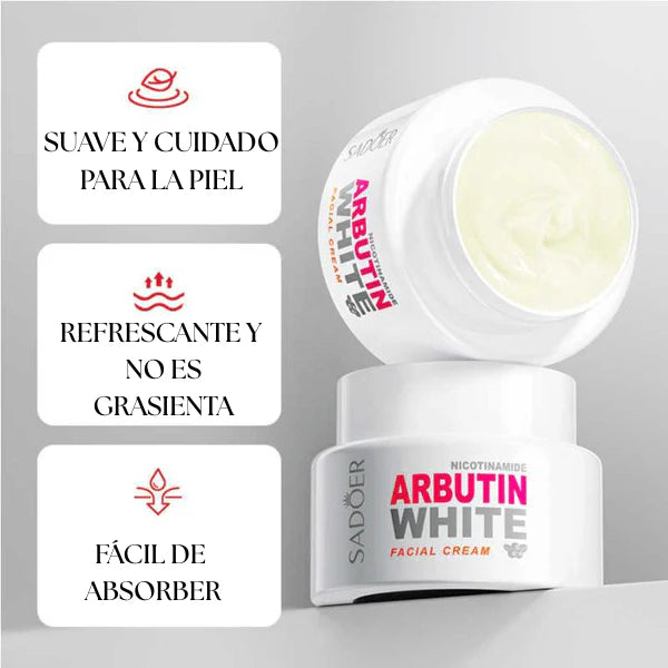Crema Facial Arbutin White – Sadoer