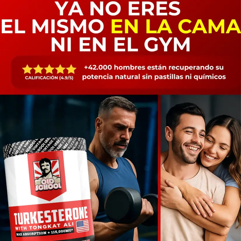 Turkesterone® — Más Vitalidad y Disposición Cada Día (Últimas unidades)