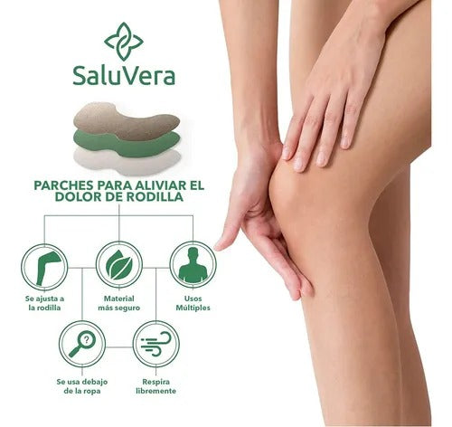 Parches de Bienestar para Rodilla Herbal 2 Cja X 10 Unds