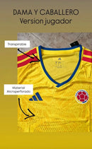 Camiseta Oficial Selección Colombia 🇨🇴 — Versión Jugador