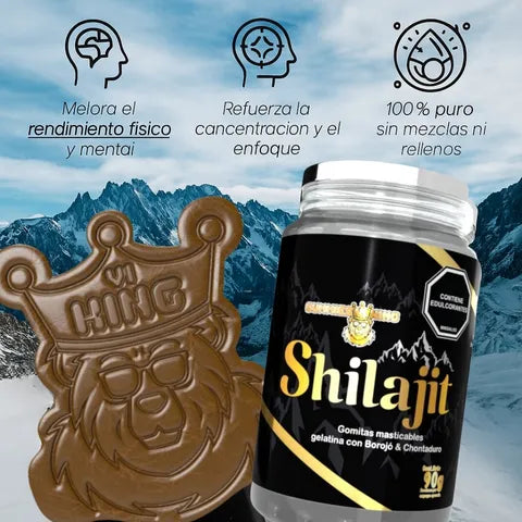 Shilajit Gomitas - Energía y Vitalidad